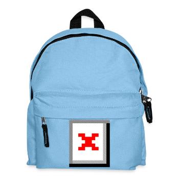 Missing Image – File Not Found - Kids' Backpack - light blue - Front