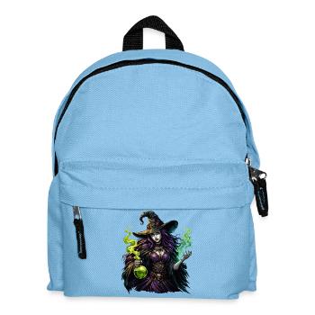 Sorcière avec Potion - Sac à dos Enfant - bleu clair - Devant