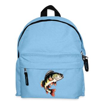 Perch Motif - Kids' Backpack - light blue - Front