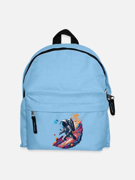 Cosmic Astronaut - Kids' Backpack - light blue