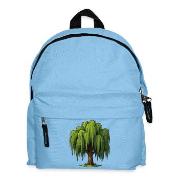Graphique du Saule Pleureur - Sac à dos Enfant - bleu clair - Devant