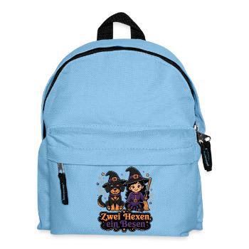 Hexen-Meute - Kinder Rucksack - Hellblau - Vorne