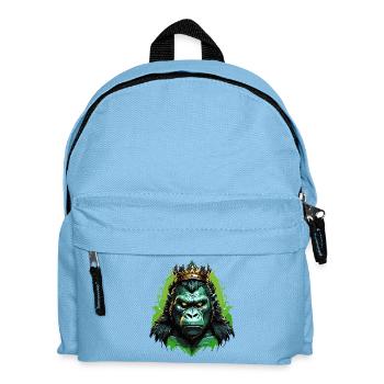 Gorilla - Kids' Backpack - light blue - Front