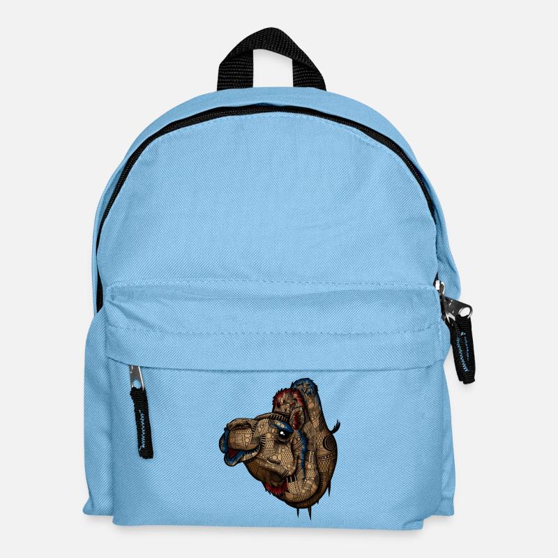 Kamel - Kinder Rucksack - Hellblau