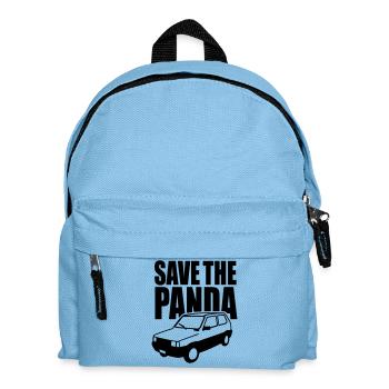 Save the panda - Kids' Backpack - light blue - Front