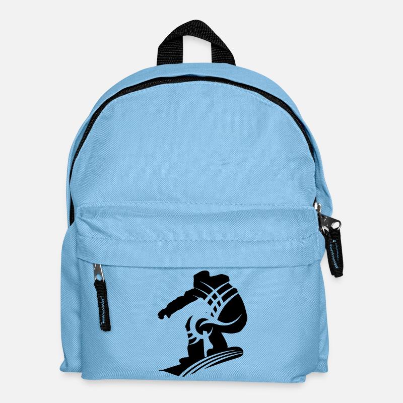 Snowboarding UK eu - Kids' Backpack - light blue