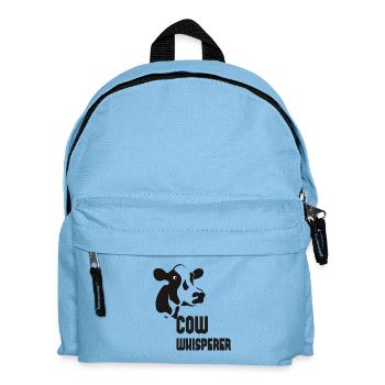 FUNNY COW WHISPERER POISON - Kids' Backpack - light blue - Front