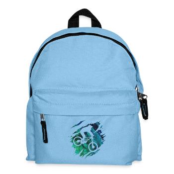 VTT - Mountainbiker Downhill cadeau - Sac à dos Enfant - bleu clair - Devant