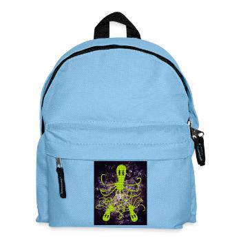 Octopus fou - Sac à dos Enfant - bleu clair - Devant
