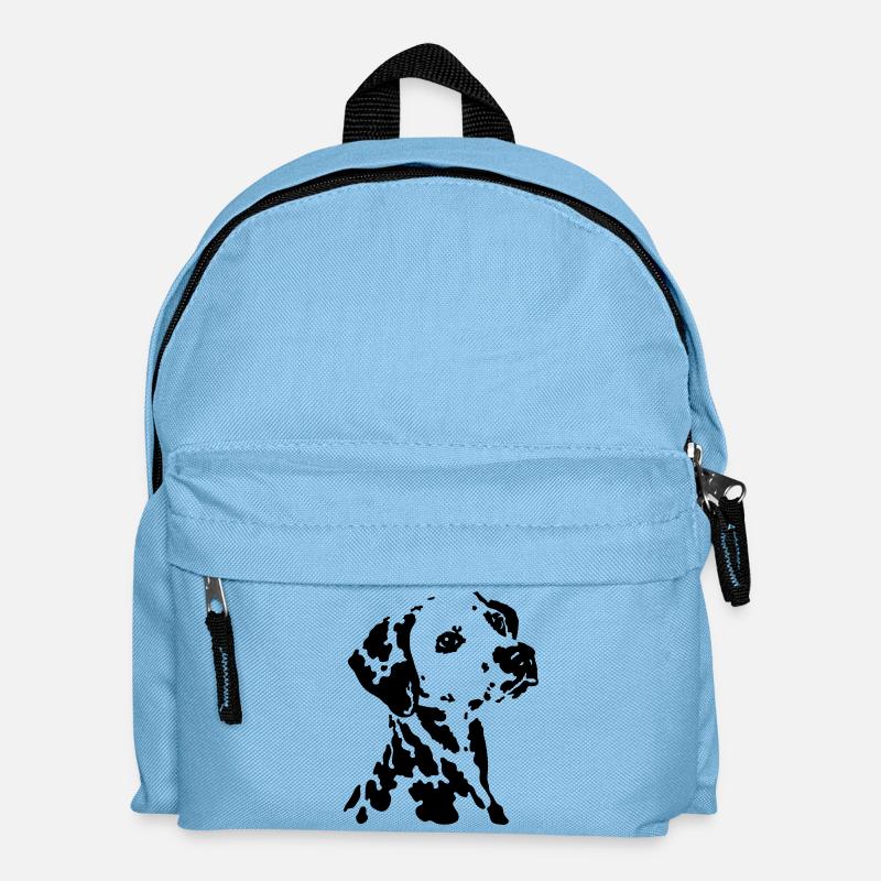 Dalmatiner - Kinder Rucksack - Hellblau