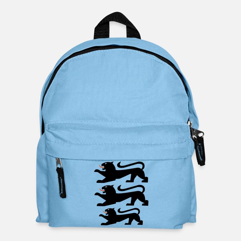 stauferlöwen - Kinder Rucksack - Hellblau