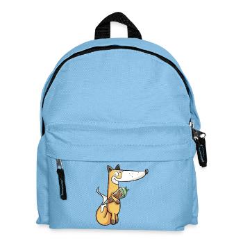 Schoolchild Fuchs I Einschulung Erstklässler - Kids' Backpack - light blue - Front