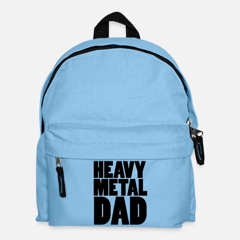 Heavy Metal Dad - Kinder Rucksack - Hellblau