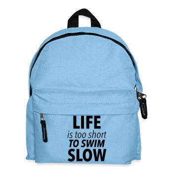 swim - Kids' Backpack - light blue - Front