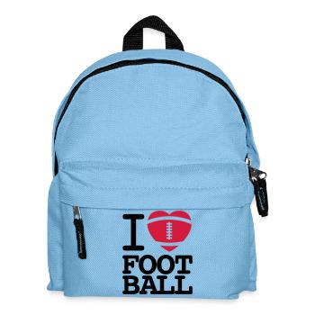 I love football - Sac à dos Enfant - bleu clair - Devant