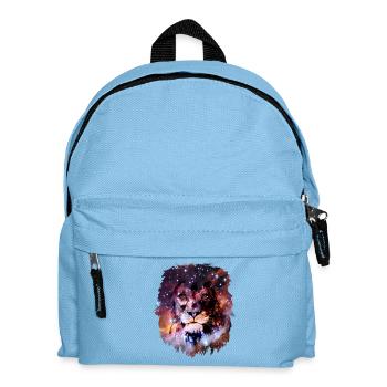 lion - Kids' Backpack - light blue - Front
