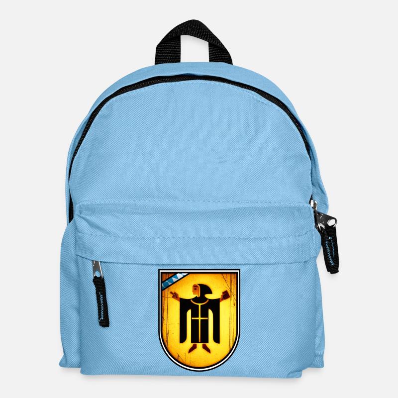 München's Mönch - Kinder Rucksack - Hellblau