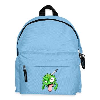 Virus vacciné - Sac à dos Enfant - bleu clair - Devant