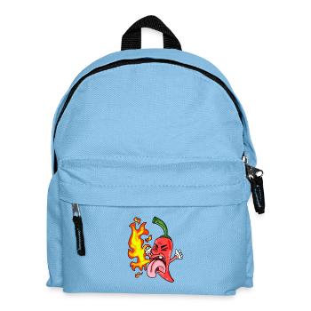 Drôle de piment - Peperoni - Sac à dos Enfant - bleu clair - Devant