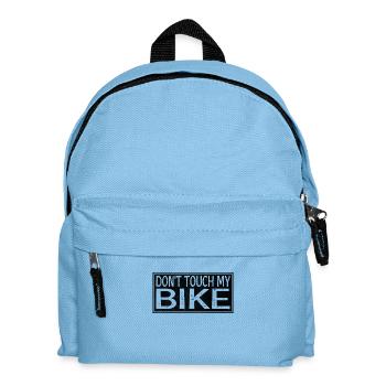 Dont Touch my bike - Kinder Rucksack - Hellblau - Vorne