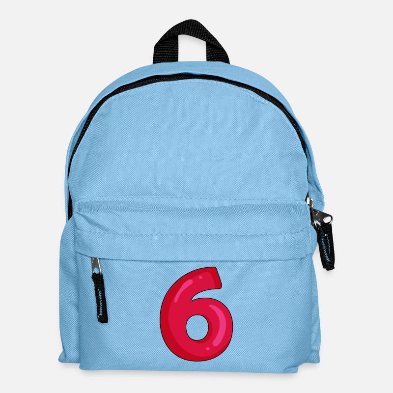 6 - Sac à dos Enfant - bleu clair