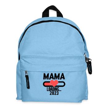 Mom 2023 - Expectant Mother 2023 loading - Kids' Backpack - light blue - Front