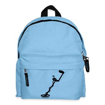 Metal detector - Kids' Backpack - light blue - Front