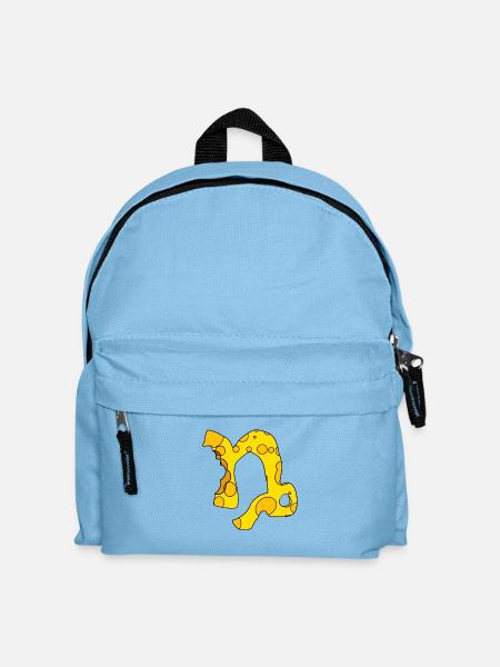 Sternzeichen Steinbock - Kinder Rucksack - Hellblau