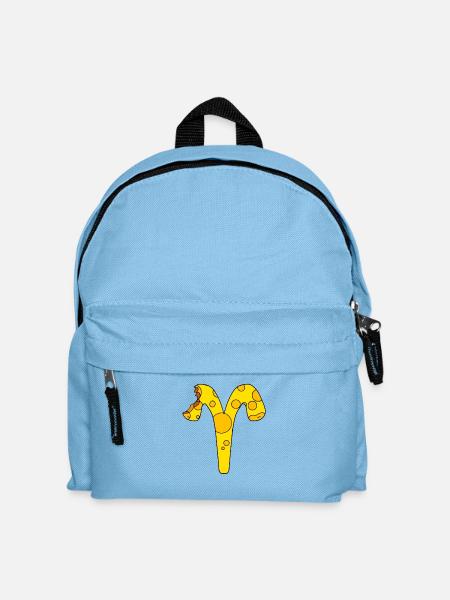 Sternzeichen Widder - Kinder Rucksack - Hellblau