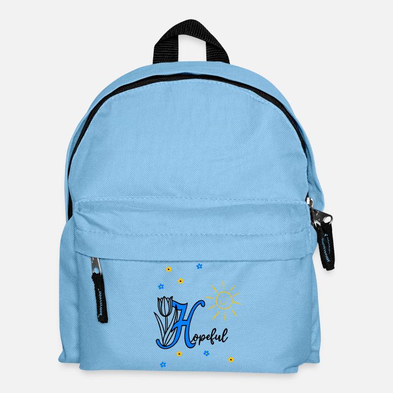 hopeful, christlich - Kinder Rucksack - Hellblau