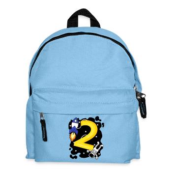 2 Birthday Boy Astronaut - two years - Kids' Backpack - light blue - Front