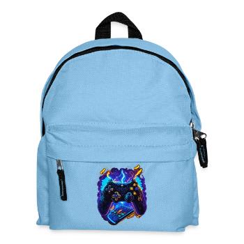 Contrôleur de jeu cybernétique - Sac à dos Enfant - bleu clair - Devant