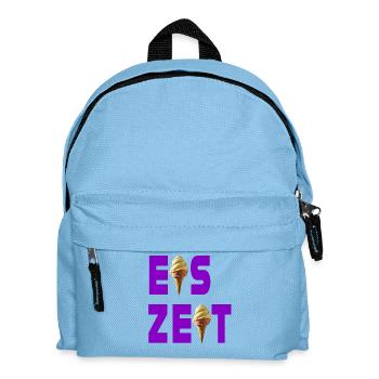 Eiszeit violet - Kinder Rucksack - Hellblau - Vorne