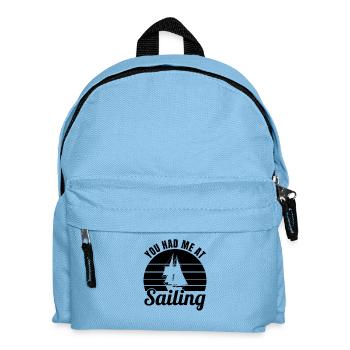 Drôle de marin disant - Sac à dos Enfant - bleu clair - Devant