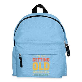 Legendäres Jubiläum im Retro-Stil - Kinder Rucksack - Hellblau - Vorne