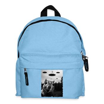 Squirrel Alien Invasion Uap Weirdcore - Kids' Backpack - light blue - Front