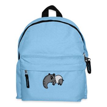 Tapire Tapire motif animalier - Sac à dos Enfant - bleu clair - Devant
