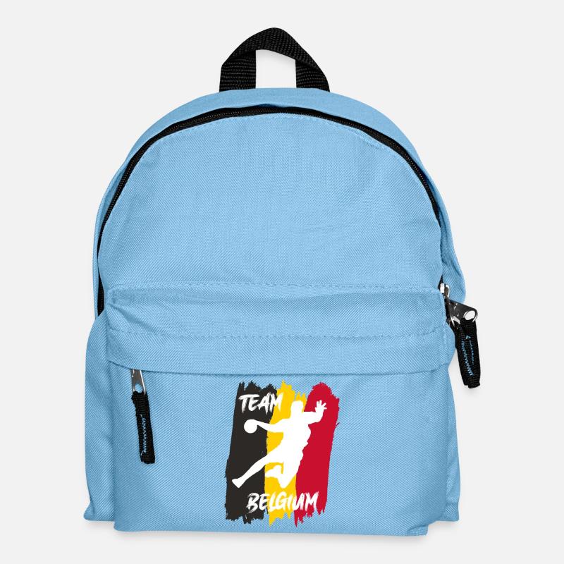 Handball Team Belgium - Kids' Backpack - light blue