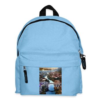 Mostar, Bosnia-Herzegovina, Europe - Kids' Backpack - light blue - Front