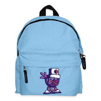Casquette d’oiseau - Sac à dos Enfant - bleu clair - Devant