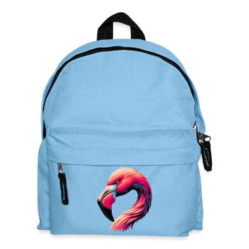Flamingo - Kids' Backpack - light blue - Front