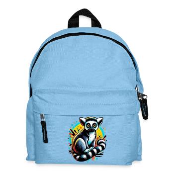 Lemur - Kids' Backpack - light blue - Front