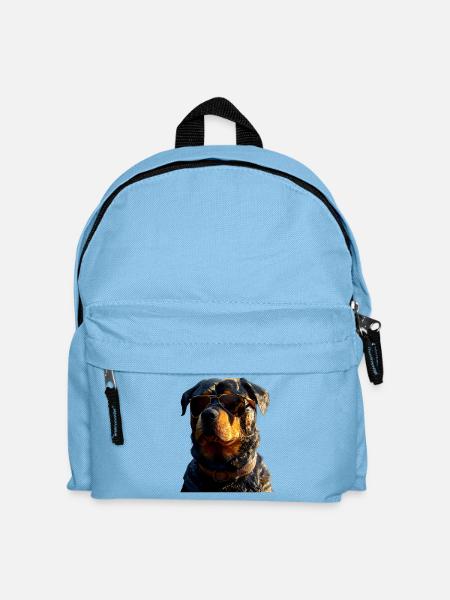 Rottweiler Hunde Liebe Stolze Rottweiler Liebhaber - Kinder Rucksack - Hellblau