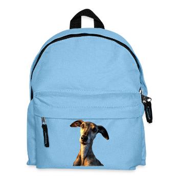 Greyhound Dog Lover Chien de chasse Amour Greyhound - Sac à dos Enfant - bleu clair - Devant