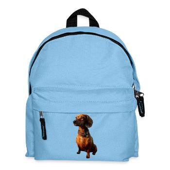Dachshund, Dachshund, Miniature Dachshund, Dachshund Club, Dachshund - Kids' Backpack - light blue - Front