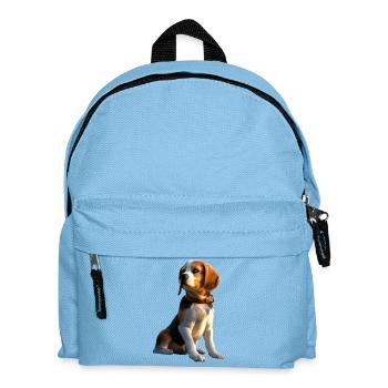 Beagle Welpe Beagles Süßer Hund English Beagle - Kinder Rucksack - Hellblau - Vorne