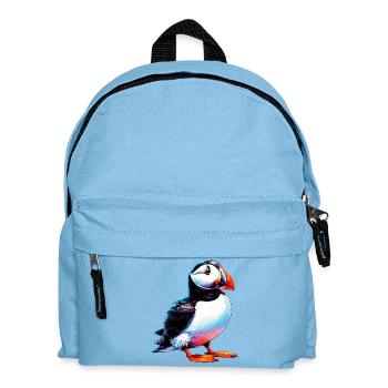 Puffin - Kids' Backpack - light blue - Front