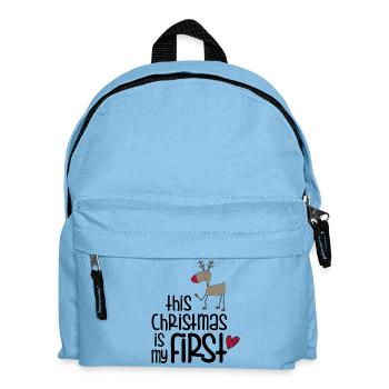 Premier Noël - Sac à dos Enfant - bleu clair - Devant