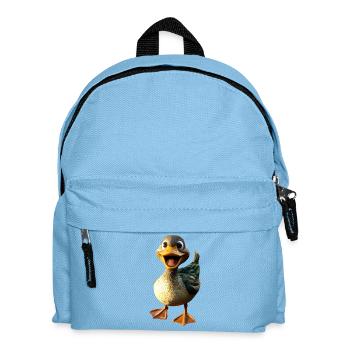 Canard, Canard colvert, Caneton, Caneton, , Canard - Sac à dos Enfant - bleu clair - Devant