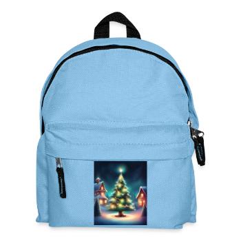 Santa Claus village - Kids' Backpack - light blue - Front